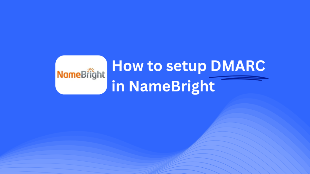 DMARC record configuration for Namecheap