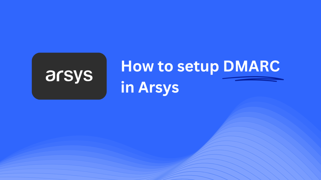 DMARC record configuration for Arsys